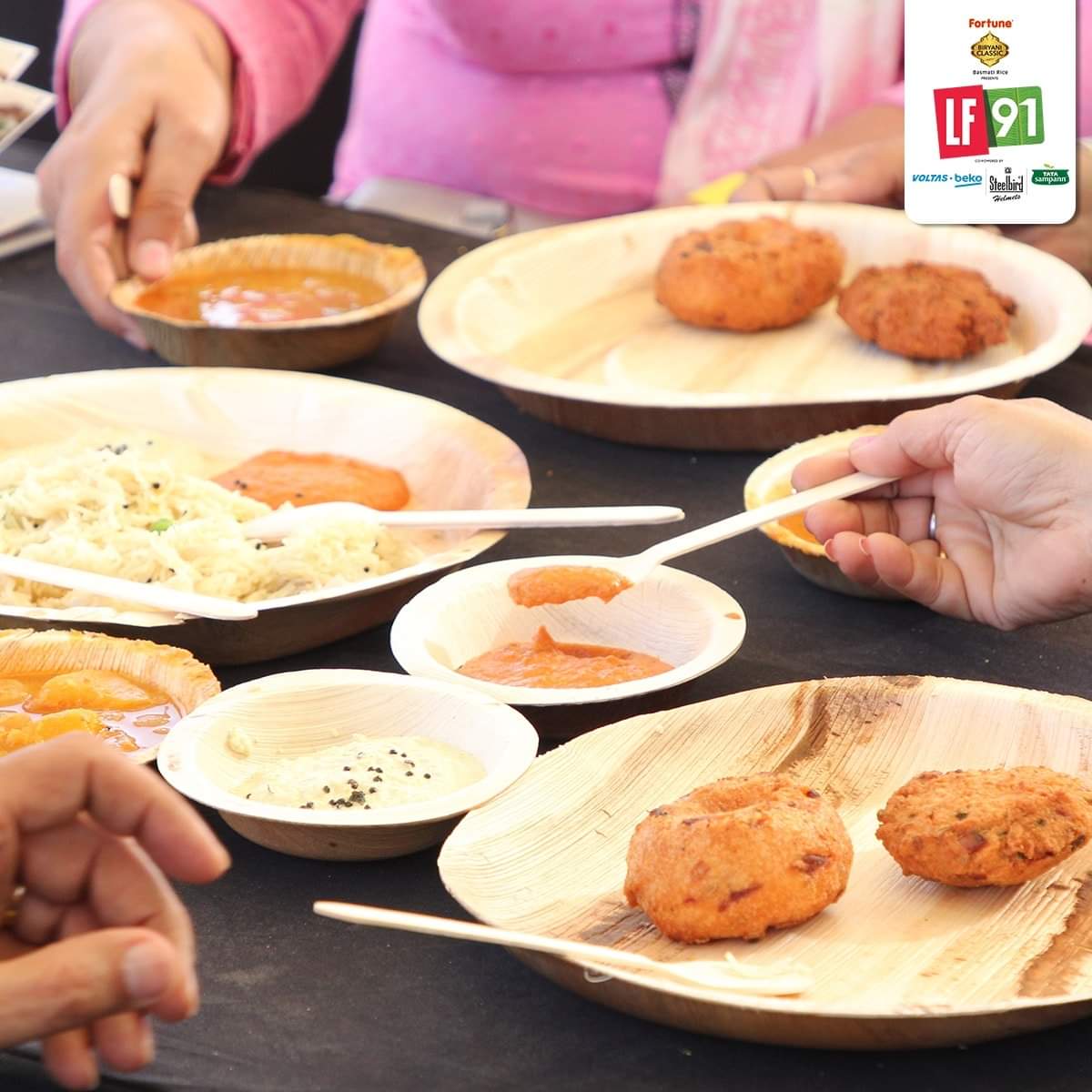 LF91India's tweet photo. Redefining your #SouthIndian experience only at Fortune Biryani Classic Basmati Rice presents LF91 - A Heritage Food Festival, co-powered by Voltas Beko, Steelbird Helmets and Tata Sampann at Leisure Valley, Gurugram.

Tickets on insider

@LivingFoodz @ZEE5India @VoltasBeko https://t.co/Y4CkUeDBnh