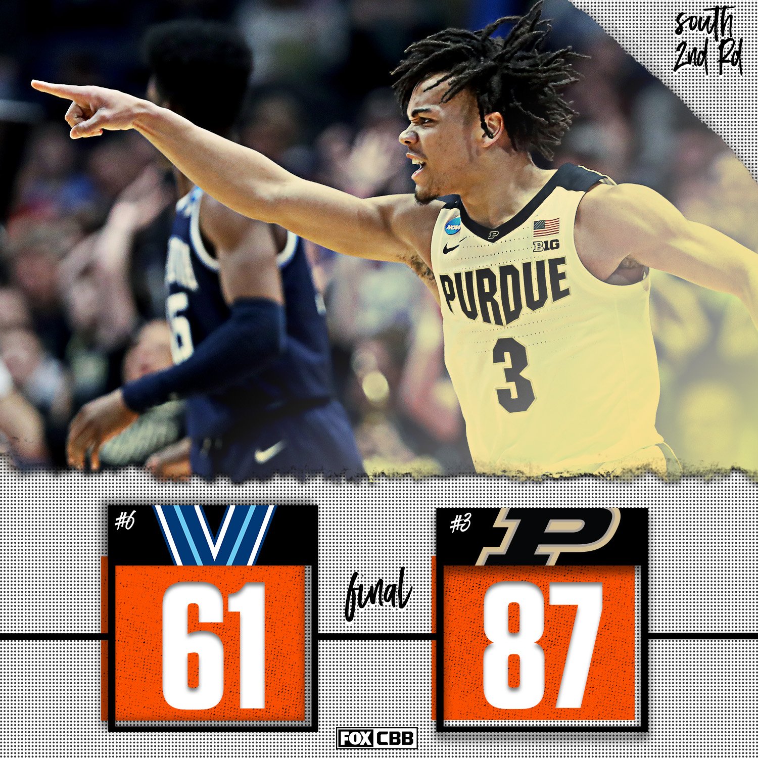 Villanova vs. Purdue / Twitter