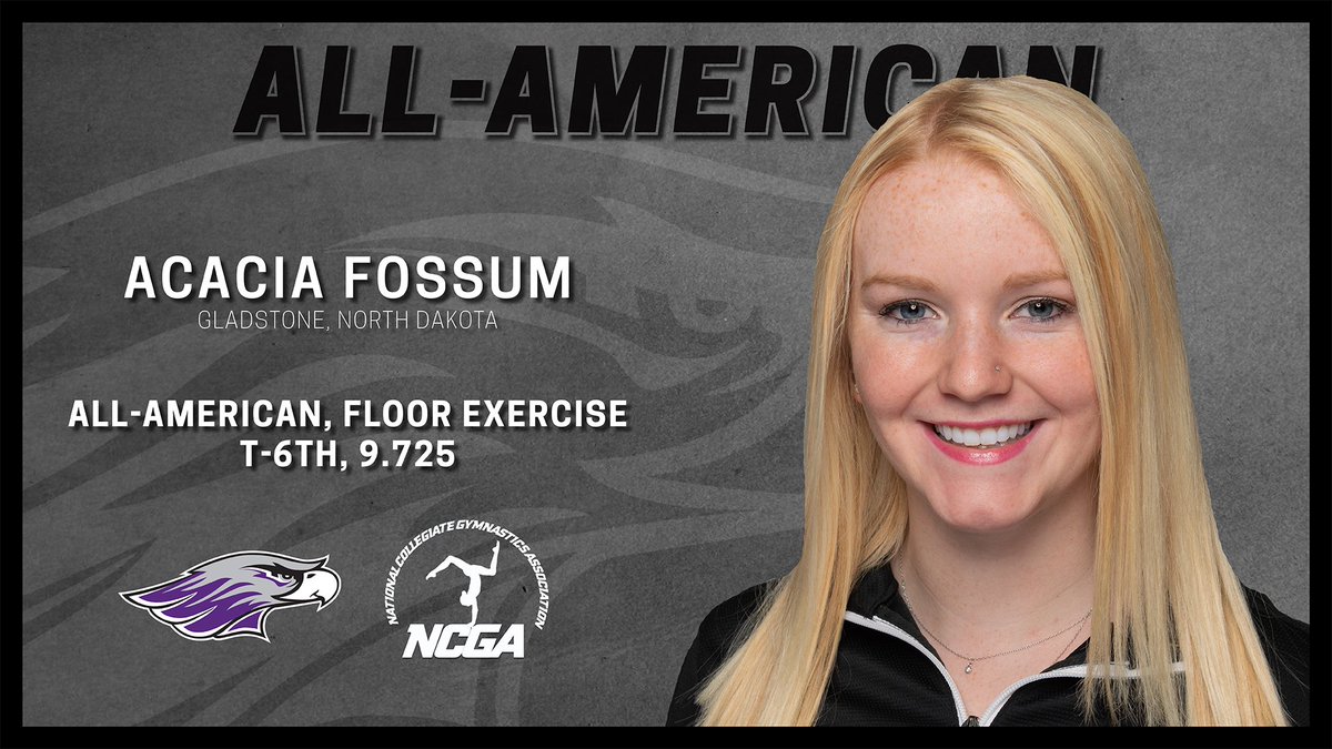 UWWGymnastics's tweet image. Four others joined Franchesca Hutton as All-Americans in their respective events. Congrats to Bailey Fitzpatrick, Acacia Fossum, Lauren Marshall and Blaise Wilson! || #NCGAGym