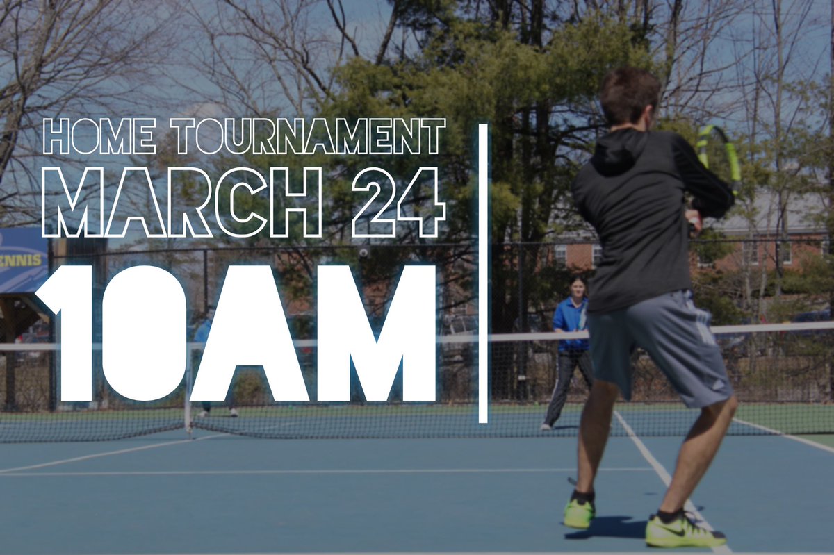 We have our first home tournament of the season tomorrow at 10AM against Boston University and UCONN! Make sure to come out and support!