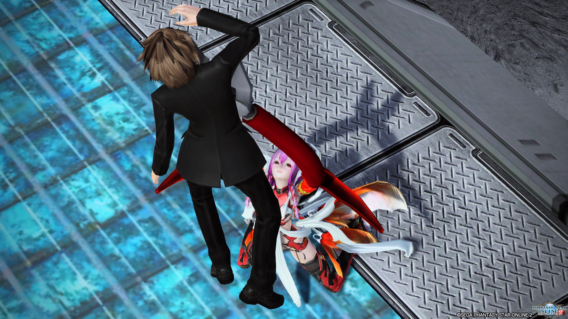 楪 レアリ Fam Pso2ｷｬﾗｸﾘ好き 久しぶりのネタssでも W いのり 集 やっと会えた もう離さない 集 いのり や やめてよ 離して 愛のペンチ Pso2 ネタss ギルティクラウン 楪いのり 桜満集