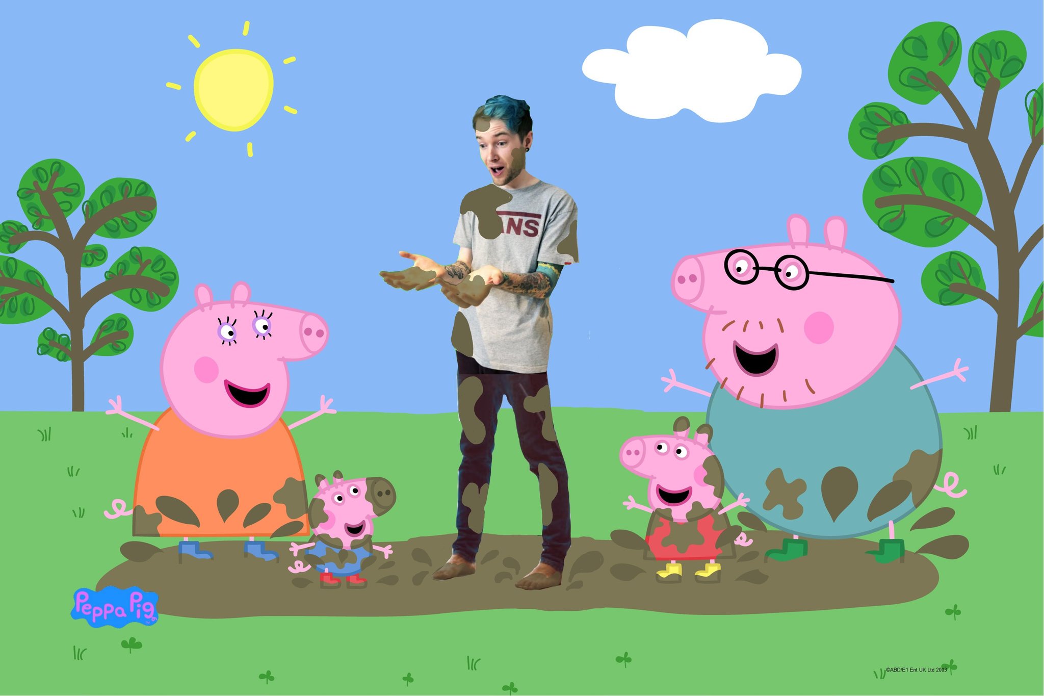 Kidmatterstv On Twitter Dan With Peppa Pig And Family