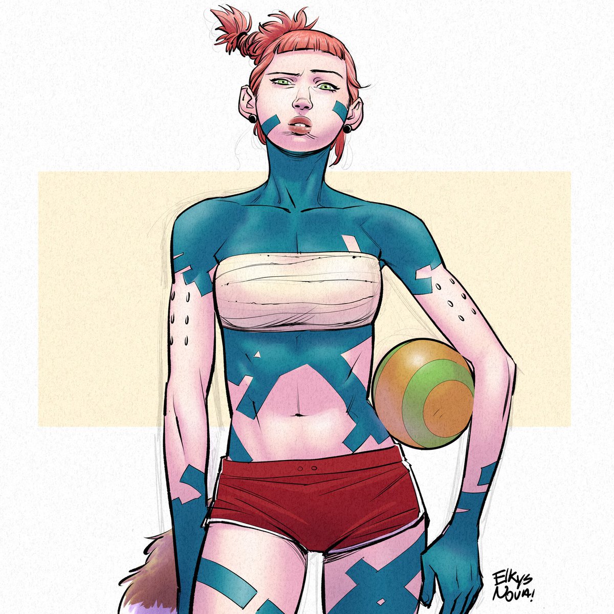 ElkysNova's tweet photo. Mecanique Celeste fanart. https://t.co/sy2McyHeq7