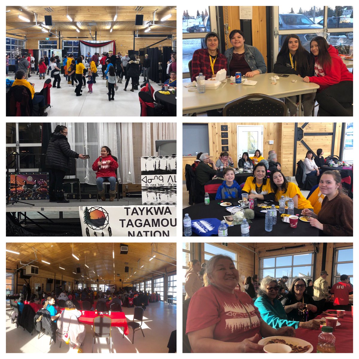 ChiefRoseAnne's tweet photo. had a chance 2 speak at Taykwa Tagamou Nation #Youth & #Elder’s Gathering. I was happy to be a speaker listed w/ @adamruebenbeach @AshCallingbull @stgolfinc & my #cuzzin #DonBurnstick
These kinds of events are about connecting our past, present & future generations. #uplifting https://t.co/qUf36h1xqa
