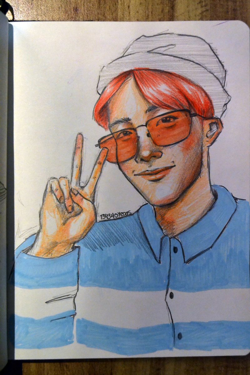 20190322 / day 81a hoseoké <3 i am again a day behind lol don't mind me.  @BTS_twt  #btsfanart