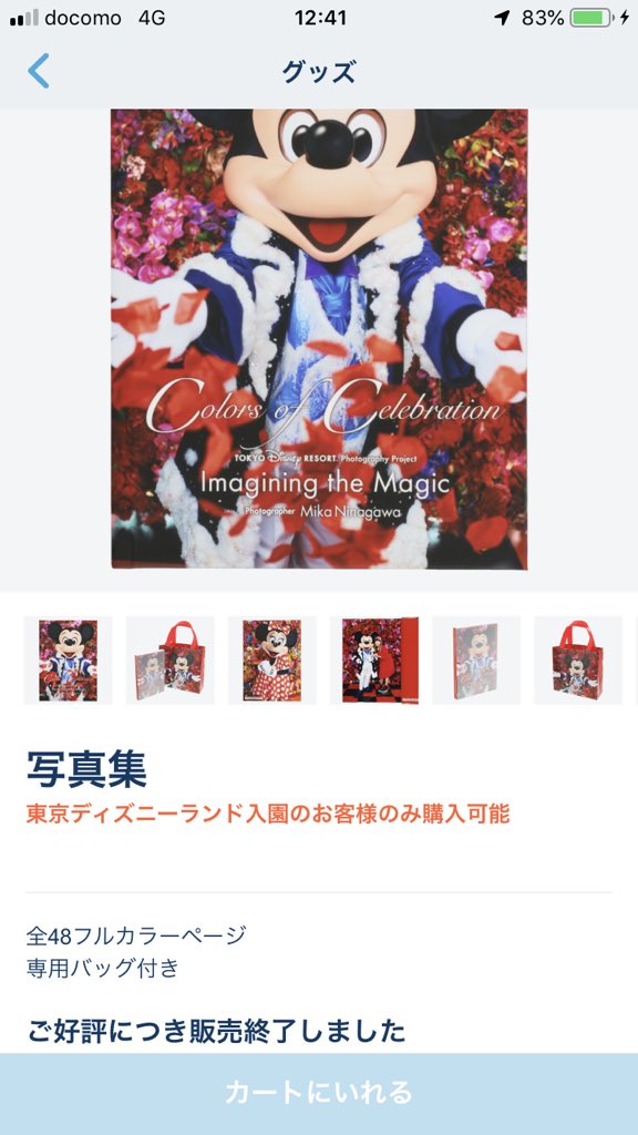 ディズニー写真集