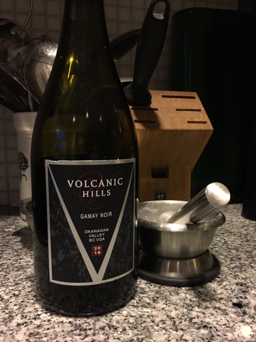 Jennifer M. Fraser (@jennifermfraser) on Twitter photo Gamay Noir <a href="/volcanichillswi/">VolcanicHills Winery</a> ripe blackberry, burnt blood orange, sour cherry w/ chermoula roast chicken & kale almond salad <a href="/Sam_WineTeacher/">Sam Hauck</a> <a href="/Sandhillbooks/">Sandhill Books</a> <a href="/OkanaganChefs/">OkanaganChefs</a> <a href="/UncorkedOKTours/">Uncorked Okanagan</a> <a href="/snapdOkanagan/">snapd Okanagan</a> <a href="/OKWineFests/">Okanagan Wine Fests</a> #WineThriller #BCwinechat #bcwine <a href="/BCWAS/">BC Wine Appreciation</a> <a href="/BCFWRadio/">BC Food and Wine Radio</a> #winestudio Gamay Noir <a href="/volcanichillswi/">VolcanicHills Winery</a> ripe blackberry, burnt blood orange, sour cherry w/ chermoula roast chicken & kale almond salad <a href="/Sam_WineTeacher/">Sam Hauck</a> <a href="/Sandhillbooks/">Sandhill Books</a> <a href="/OkanaganChefs/">OkanaganChefs</a> <a href="/UncorkedOKTours/">Uncorked Okanagan</a> <a href="/snapdOkanagan/">snapd Okanagan</a> <a href="/OKWineFests/">Okanagan Wine Fests</a> #WineThriller #BCwinechat #bcwine <a href="/BCWAS/">BC Wine Appreciation</a> <a href="/BCFWRadio/">BC Food and Wine Radio</a> #winestudio