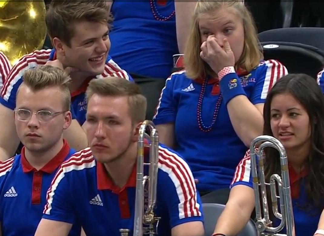 SmartAssDad's tweet image. #KUTears