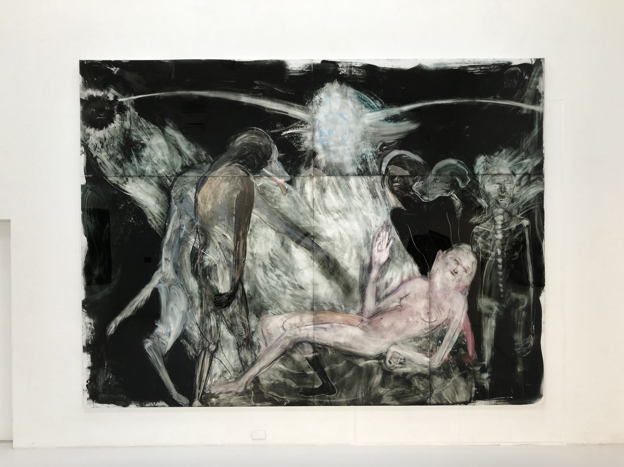 大人気新品 庄司朝美「きぬぶるい」キャンバスに油彩 2016 絵画