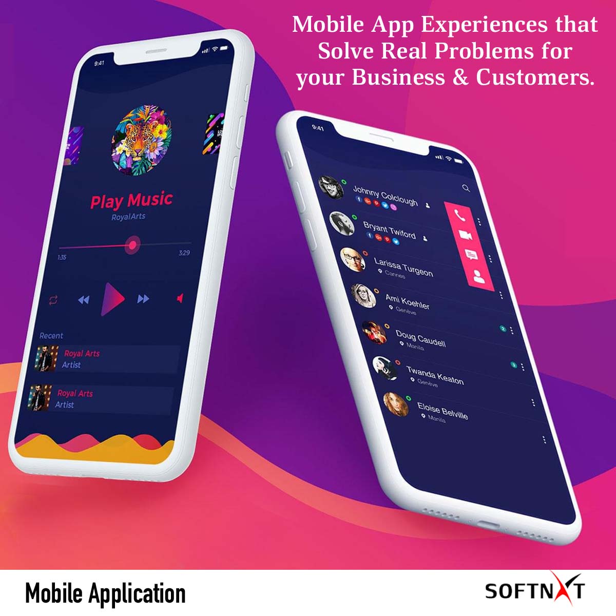 softnxt's tweet image. Have you ever thought of a tool that customers could interact with to make  it convenient for them to do business with you? 
Your own mobile application can help you to accomplish this and much more.
 bit.ly/2Wj0jYc
 #appdevelopment #mobileappdevelopment #android #app