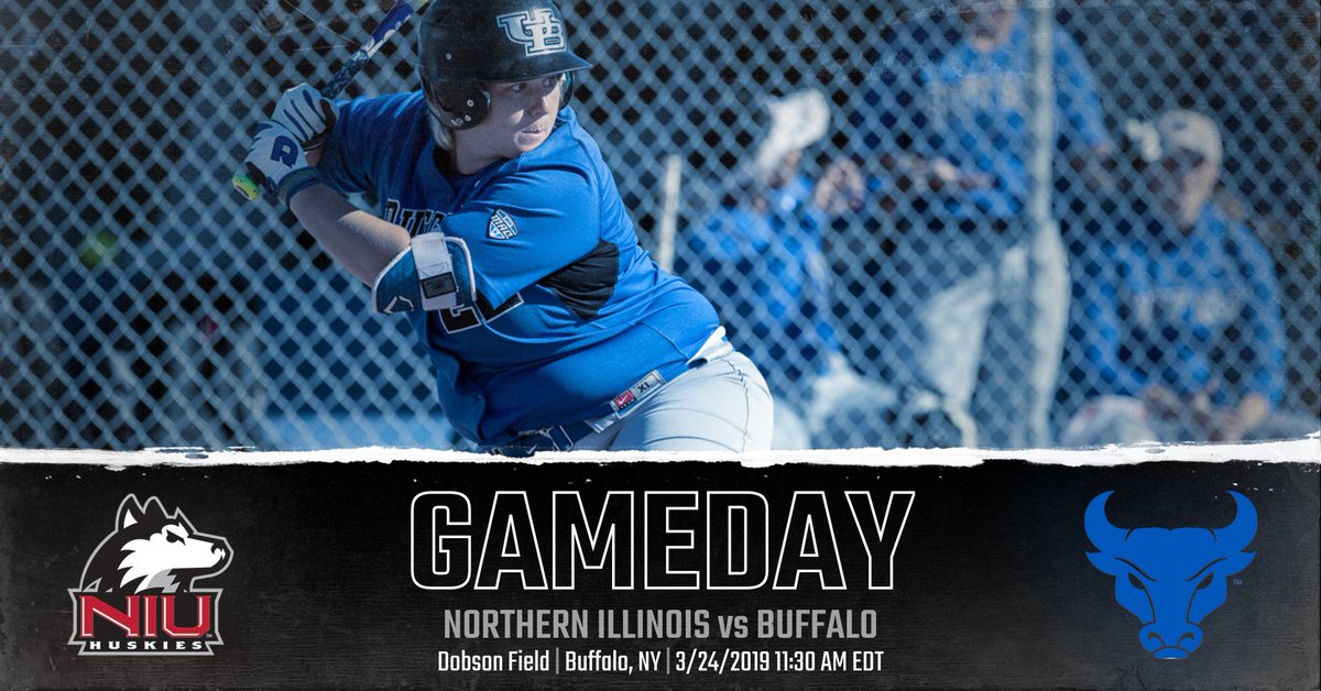 UBuffaloSB's tweet photo. It's GAME DAY! The Bulls open MAC play against Northern Illinois in a doubleheader starting at 11:30am.

#UBhornsUP https://t.co/gijjmCNfPS