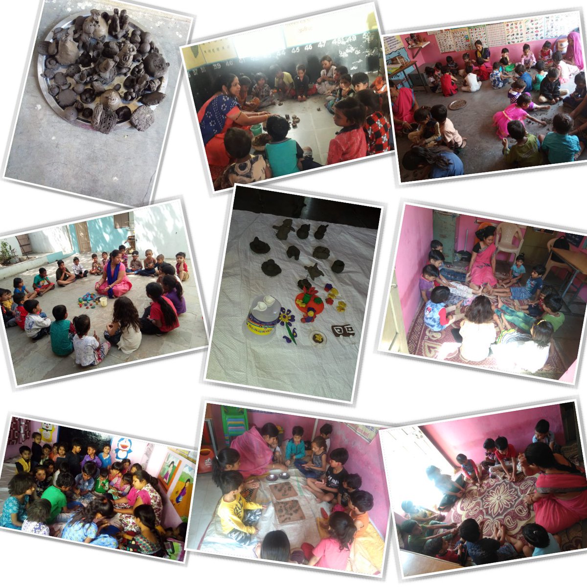 KatariyaMayyu's tweet photo. @Sandeep09523041 @vishnuverma085 @PMOIndia @MinistryWCD @CMMadhyaPradesh @mp_wcdmp @MP_WCD @PoshanAbhiyaan @UNICEF आंगनवाड़ी में बाल सभा  आयोजन,,,,,,  गतिविधियां करते हुए देश का भविष्य #ecce_mp_coordinators  #MPPoshanPakhwada https://t.co/Y8wnwZ26lx