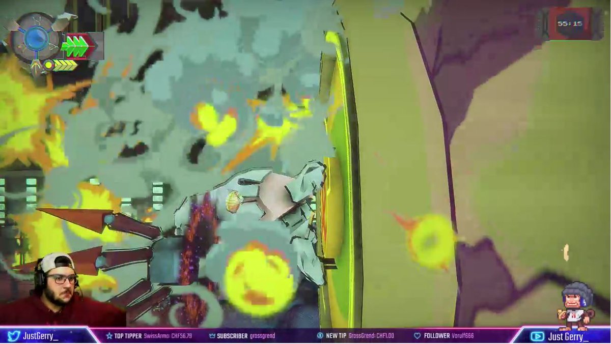 Playing #TyrChainsOfValhalla over the world 😀
Don't miss this #Twitch with @dolcegeri playing like a nordic good !

twitch.tv/videos/3907941…

And check #TyrChainsOfValhalla a retro action shooter platformer with full of power-ups, robots, vikings and difficult bosses 😎