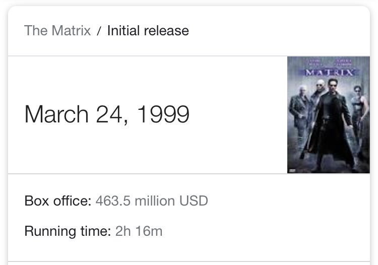 yuzzomnyama's tweet image. Best movie series ever made marks 20 years #Thematrix #matrixtrilogy
