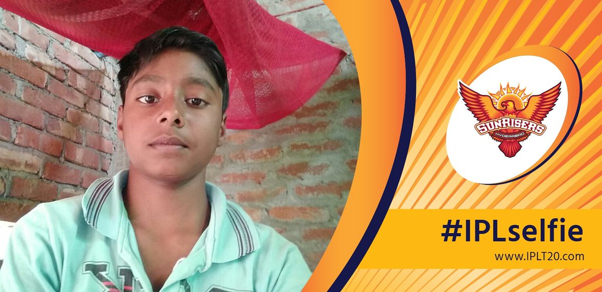 NarsyanRam's tweet photo. #IPLselfie I support #SRH, where does your allegiance lie? https://t.co/1DV1n8DS2h https://t.co/dmct5gV5jL