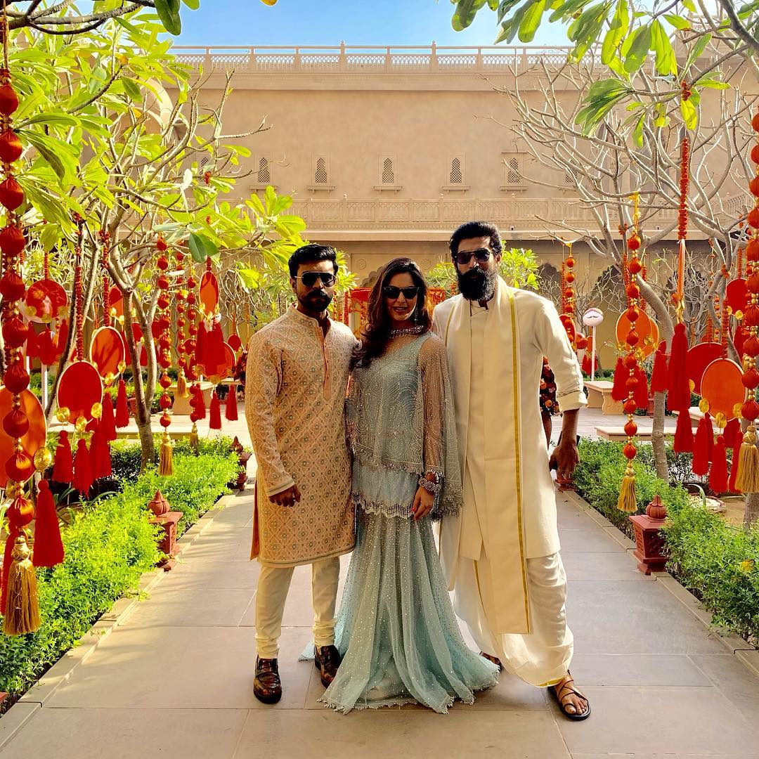 realchitramala's tweet photo. #VenkateshDaggubati  Daughter  #Aashritha Wedding. More Pics - https://t.co/fl0ynXbIs0 https://t.co/YG7rEQMcOE