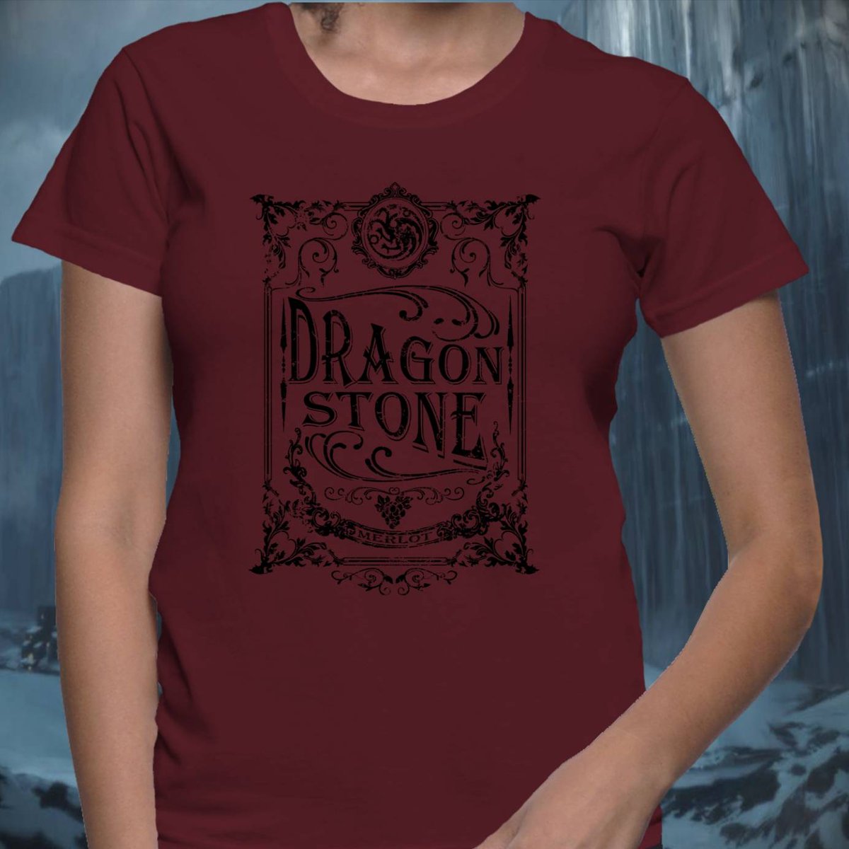 ZugatuDesigns's tweet photo. #redredwine you make me feel so fine.  Dragon Stone Merlot blend only available on this tee. Treat your #khaleesi with a tee only at #zugatu Starting at $18 >> https://t.co/JN4KAzsl3V #emiliaclarke #winteriscoming #gameofthrones #targaryen #daenerys #khaleesi #motherofdragons https://t.co/FXWupILcVp