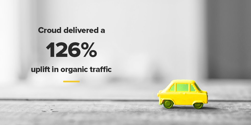 In our latest case study to find out how Croud AU drove an exceptional uplift in organic traffic for popular car rental service, <a href="/thriftycars/">Thrifty Car Rental</a>. #digitalmarketing #organictraffic #SEO ow.ly/Kr9250nOkWx