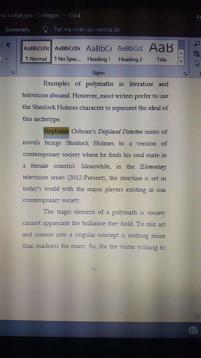 KenJohnsonUSA's tweet image. As stated previously, I used two books from #author @WriterSteph in my #writer resource book. With her Displaced Detective series, I note how she uses the #polymath literary archetype. Expect A Quick Guide to Archetypes &amp;amp; Allegory out next month from Heritage House Books.
