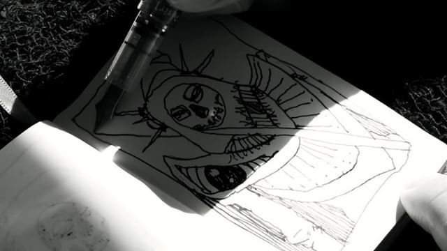 kevtetreault's tweet photo. Tiny pen, tiny sketches. Hope your Saturday night is treating you well.
#sketch #skull💀 #pilotpetit #pocketsketchbook #fountainpens #undead #itwastoosunnytofilmthis #weirddrawings #dailysketches #darkartsketches #hadfunattheshowlastnight https://t.co/BADDU2SoPV https://t.co/fy5EToCplw