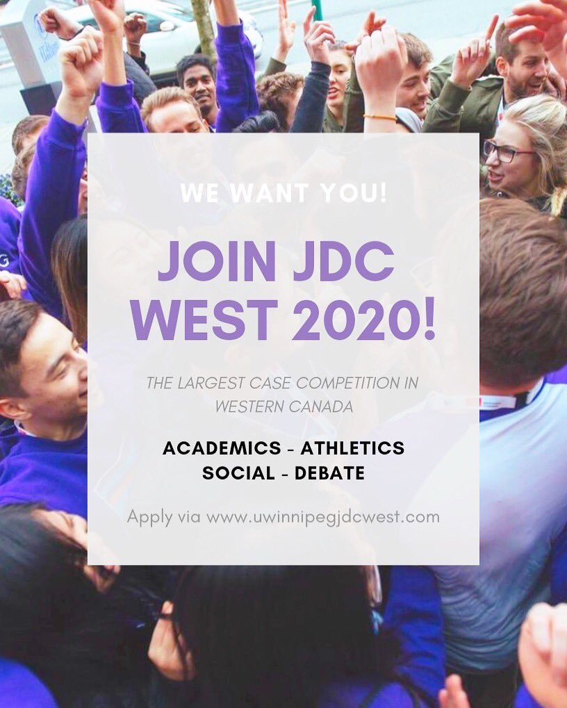 THE TIME IS HERE! APPLICATIONS ARE OPEN FOR 
💜JDC WEST 2020💜
Link always in our bio! DM for any questions, we are more than happy to answer!