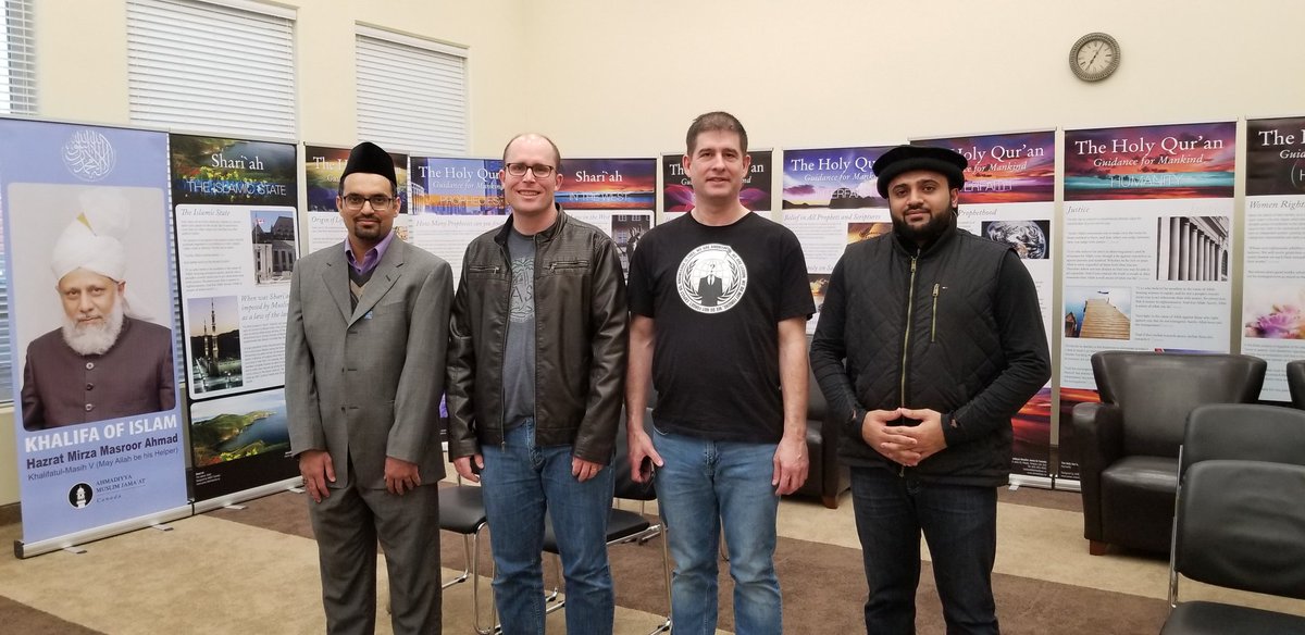 AmjRegina's tweet photo. Another wonderful day at Masjid Mahmood Regina as the community supported our message of "Love For All - Hatred For None" at the National #VisitAMosque campaign. 
#yqr #NewZealandMosqueAttack #Ahmadiyya https://t.co/JF13Wazawf