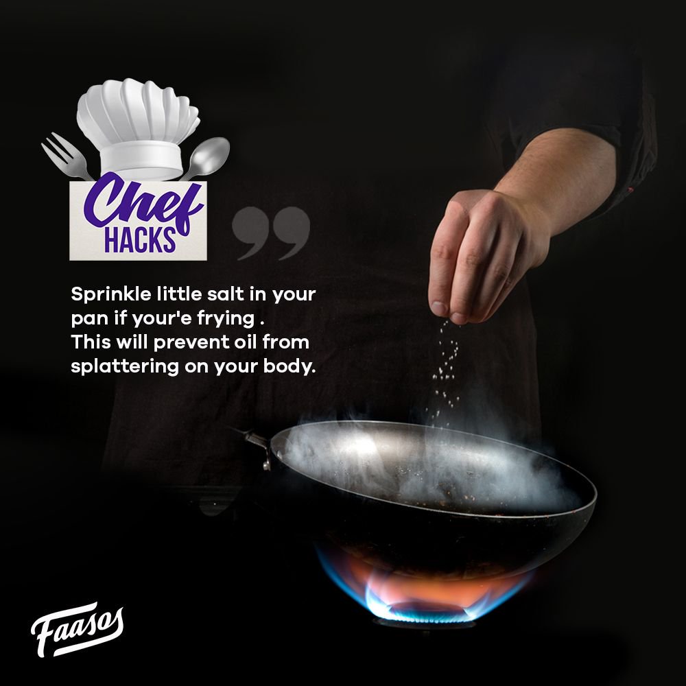 faasos's tweet image. Thank us later for this amazing #ChefHack 😎
Explore our cooking hacks every Sunday!!
.
.
.
#Chefhacks #SundayFunday #SundayCooking #Cheftips #Chefhack #Hacks #foodies #food #hackalert #chefinmaking #cheflife #Sunday #sundayvibes #sundayfeels #sundayspecial #cookingtips