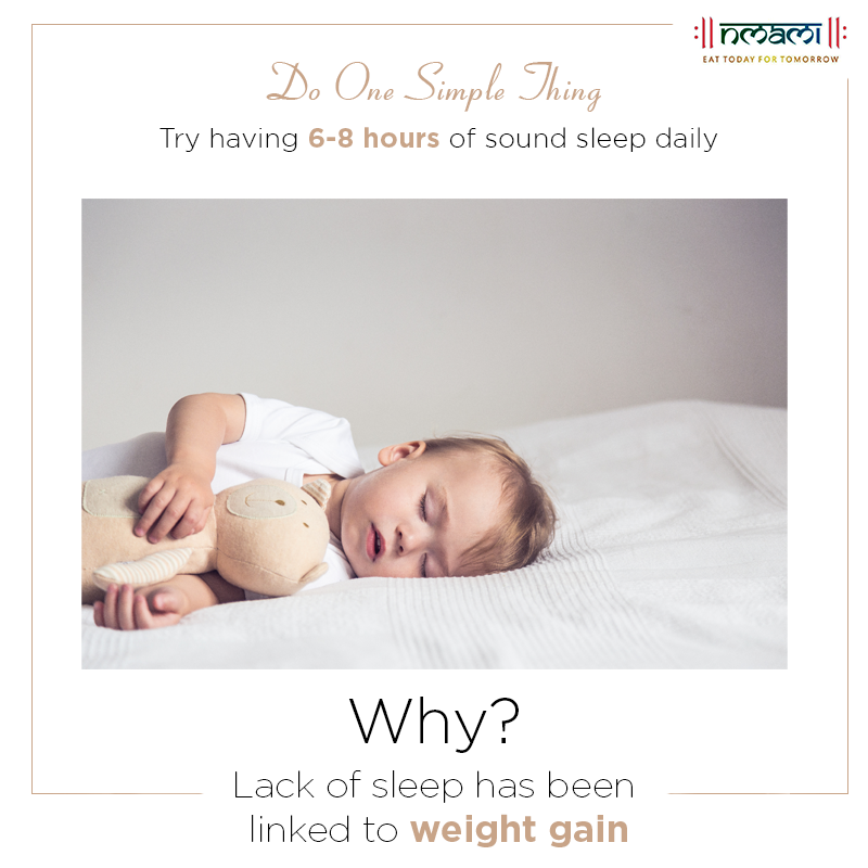 NmamiAgarwal's tweet image. Besides assisting in weight loss, such cooking methods also help retain the nutrients in the food.
#DoOneSimpleThing #SleepRight #EatTodayForTomorrow #NmamiLife