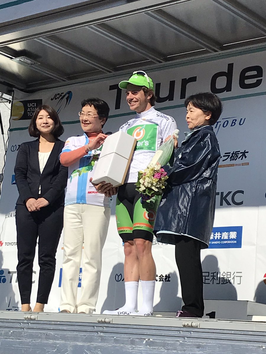 U23個人総合時間賞は、オリヴァーズ・リアル・フード・レーシングのライアン・シュルト選手！ #3rdtourdetochigi