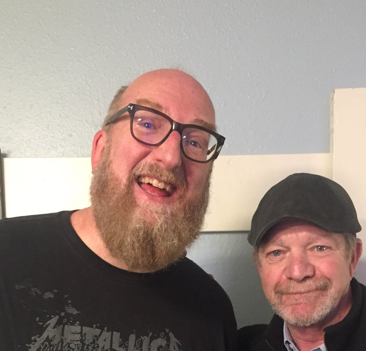 What great show!!!  From the Green Room at Cobb’s.  Hilarious! 
(I only smile between takes.) @thebrianposehn <a href="/irene_tu/">Irene Tu</a> <a href="/DerekSheen/">Derek Sheen-Comedy Fort Sept 17&18</a>