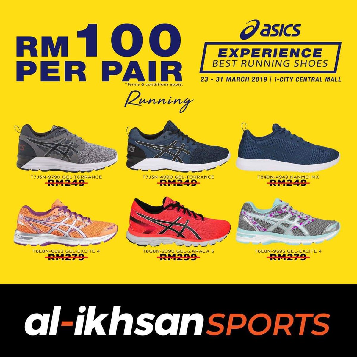 asics promotion 2019