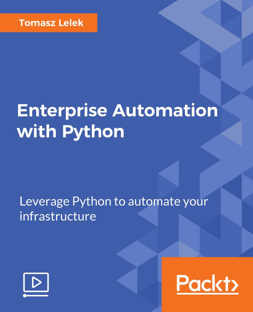 latraxa's tweet photo. Automate it all with Enterprise #automation with #python #video by @PacktPub  #automateitall https://t.co/Ot7uBDVj2p