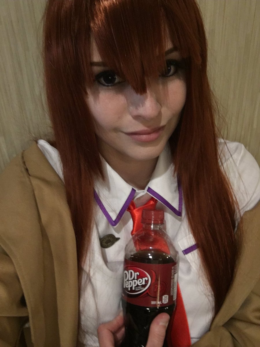 krickyshikkaku's tweet photo. The intellectual drink of chosen ones. 

#SteinsGate #MakiseKurisu #Kurisu #Christina #Okabe #Rintarou #Kyouma #Hououin #FutureGadgetLab #Member004 #Member001 #Cosplay #DrPepper #IEXPEI #ElPsyKongroo https://t.co/BMnSV3LLJJ