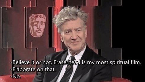 Sunday morning mood. #davidlynch