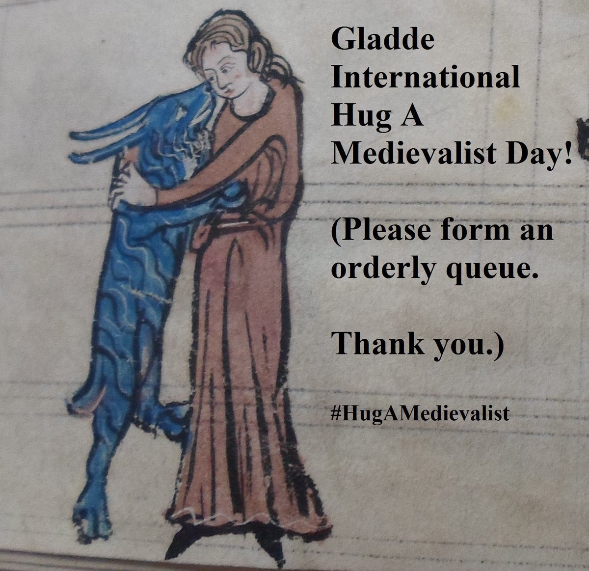 GHIldiko's tweet photo. #HugAMedievalist #hugamedievalistday https://t.co/HFxQnyhTox
