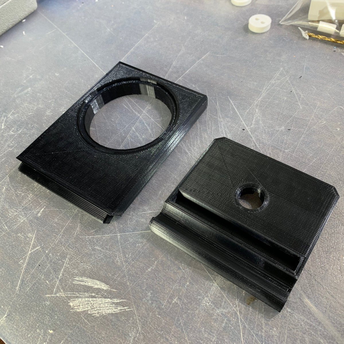Daverig's tweet photo. New print design. Integrated a IKEA wireless charger into a phone stand. Find it on @myminifactory https://t.co/9U3tAPfSgj #3dprinting #wirelesscharging #inductioncharging #phonecharger #ikea #wirelessphonecharger #iphonecharger #myminifactory https://t.co/tJxvumWdnN