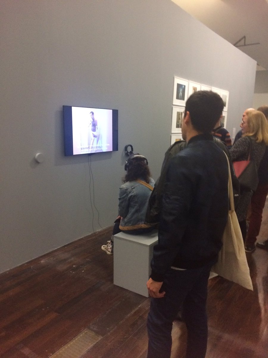 PaulKindersley's tweet photo. So happy to have 11 of my #makeuptutorials included in #LignesDeVies - une #exposition de #légendes - that just opened at @Macval #paris .. curated by #FrankLamy the #exhibition is on until 25th Aug -please go .. it’s an incredible #museum and the show includes over 40 artists https://t.co/PjG2sAGnxN