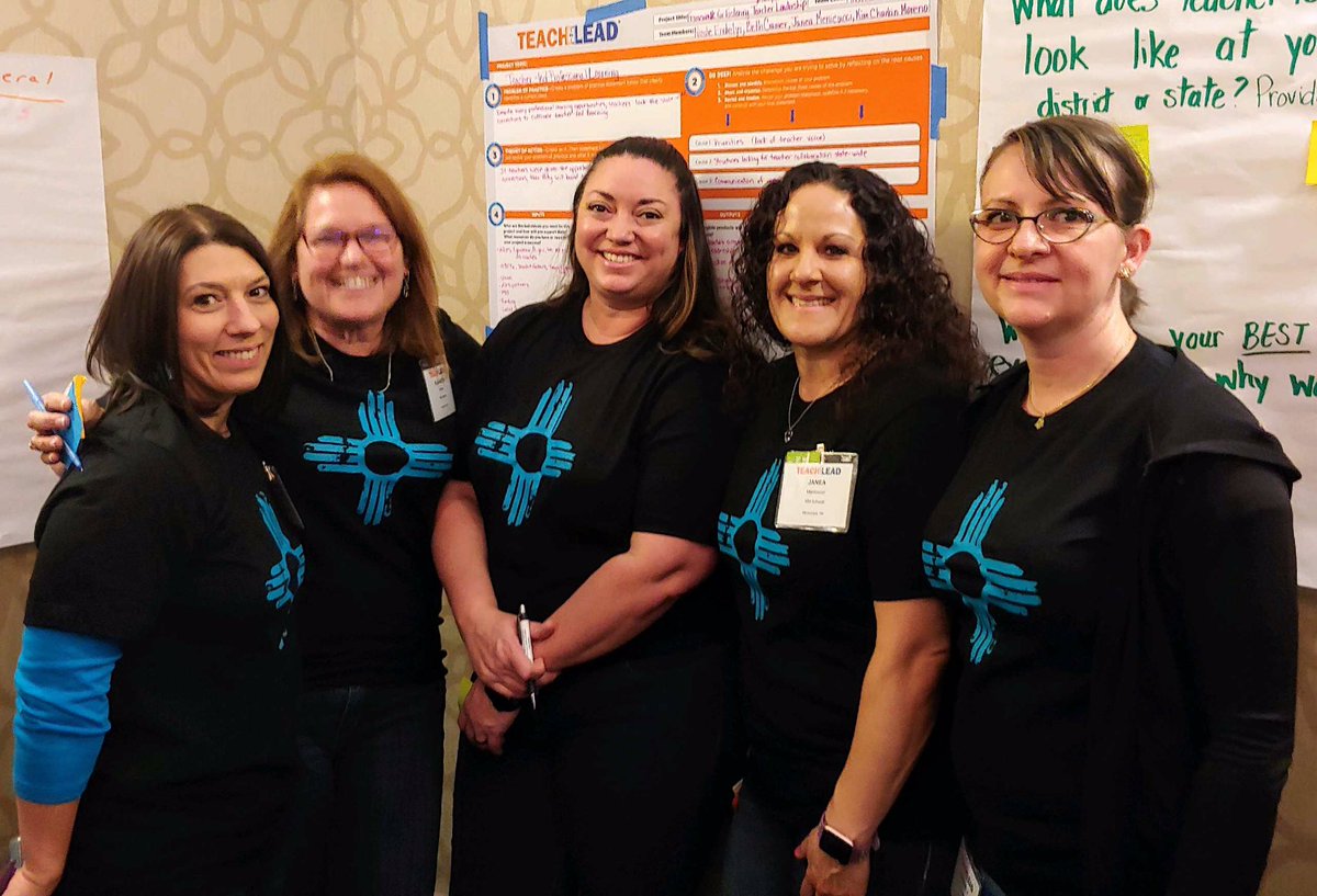 aqlobo's tweet photo. This has been a great experience to help elevate NM teachers. We are very excited to bring our idea back! #NMpowerED #TTLSummit @NMPED @TeachPlusNM @TeachtoLead https://t.co/6yFdIg0l7k