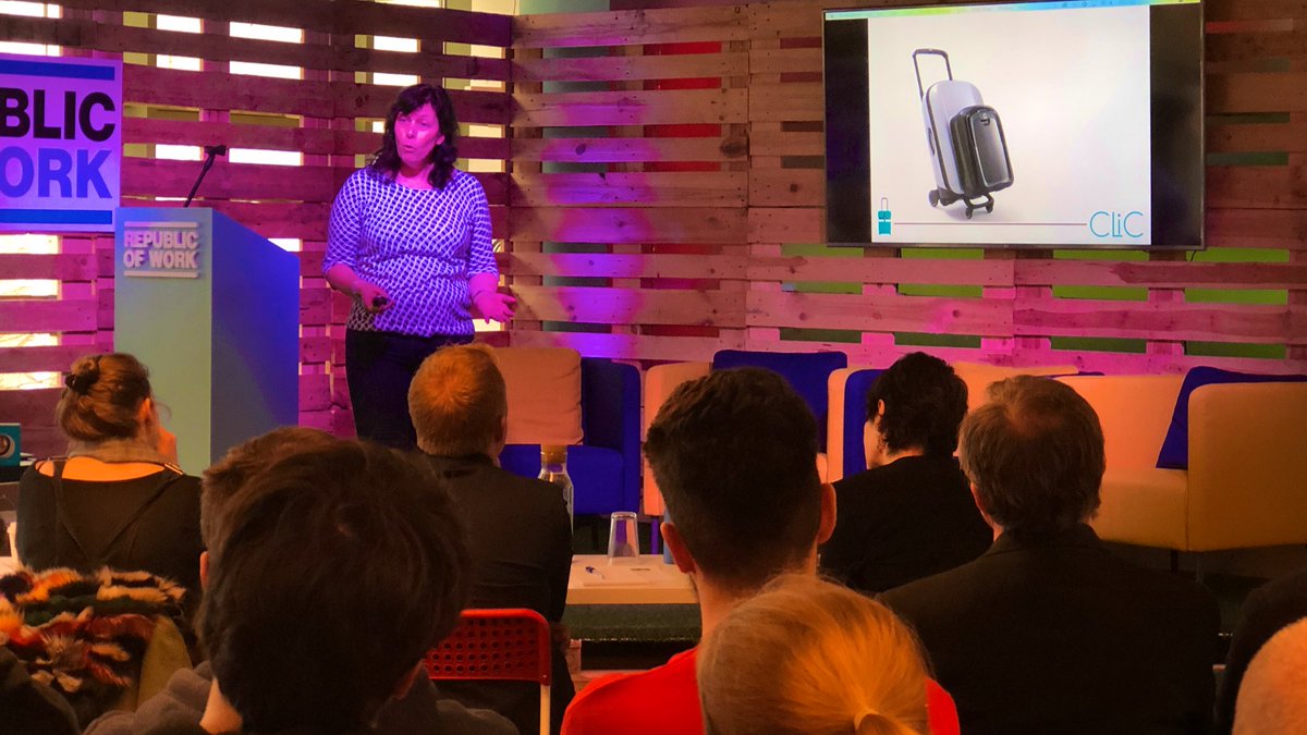 SWCork's tweet image. FINAL DAY: CLiC case is a modular case that click together so you only use one hand for multiple cases 🙌🏻 #SWCork