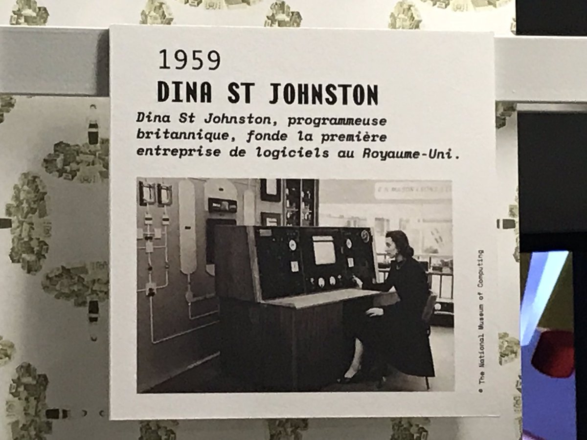 PaulaForteza's tweet photo. Pour celles et ceux qui douteraient encore de la place des femmes dans l’histoire de l’informatique... 

« Computer grrrls » : expo à ne pas rater à la @gaitelyrique ! 👩🏻‍💻👩‍💻👩🏾‍💻

👉 https://t.co/CqwXc70E6V https://t.co/vpo3BAZdLm