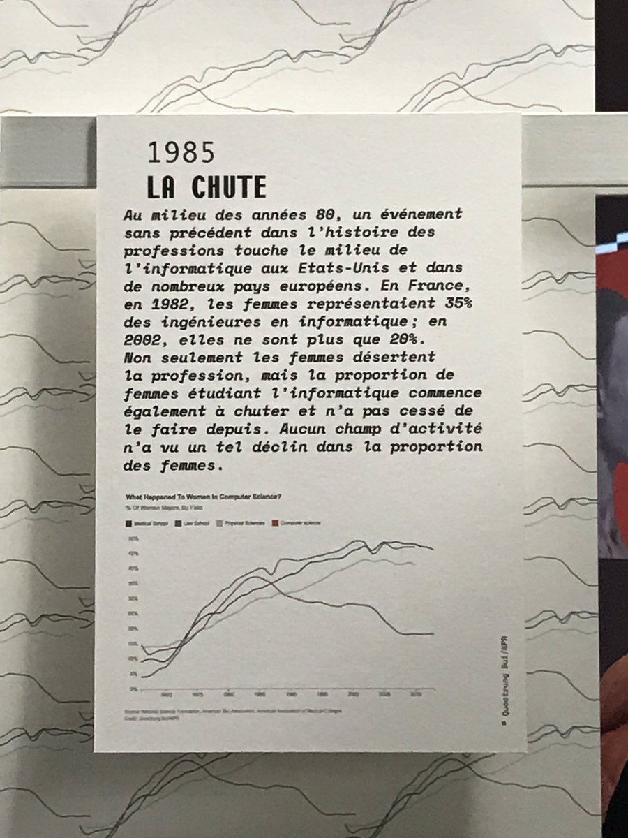 PaulaForteza's tweet photo. Pour celles et ceux qui douteraient encore de la place des femmes dans l’histoire de l’informatique... 

« Computer grrrls » : expo à ne pas rater à la @gaitelyrique ! 👩🏻‍💻👩‍💻👩🏾‍💻

👉 https://t.co/CqwXc70E6V https://t.co/vpo3BAZdLm