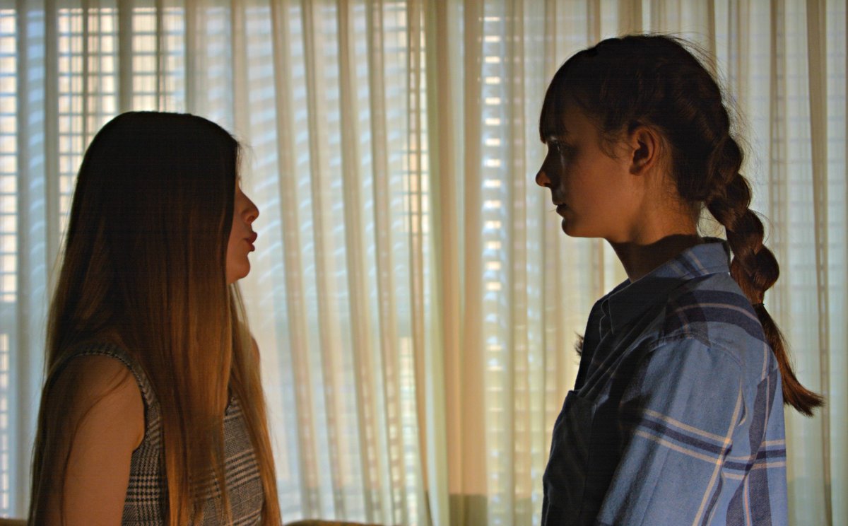 SufferNotFilm's tweet photo. Samantha Kaye &amp; Anastasia Mirabelle star in #SufferNot as two sisters, Hillary &amp; Susan, in this #neonoir motion picture currently being produced in #Florida #floridafilm #filmflorida #madeinflorida #floridamovies #floridafilm #actress #onset #BehindTheScene #Cinema #miami https://t.co/pTvhBKuump