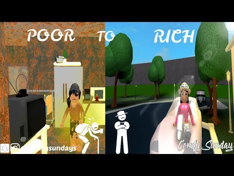 Poor To Rich Roblox Story Welcome To Bloxburg