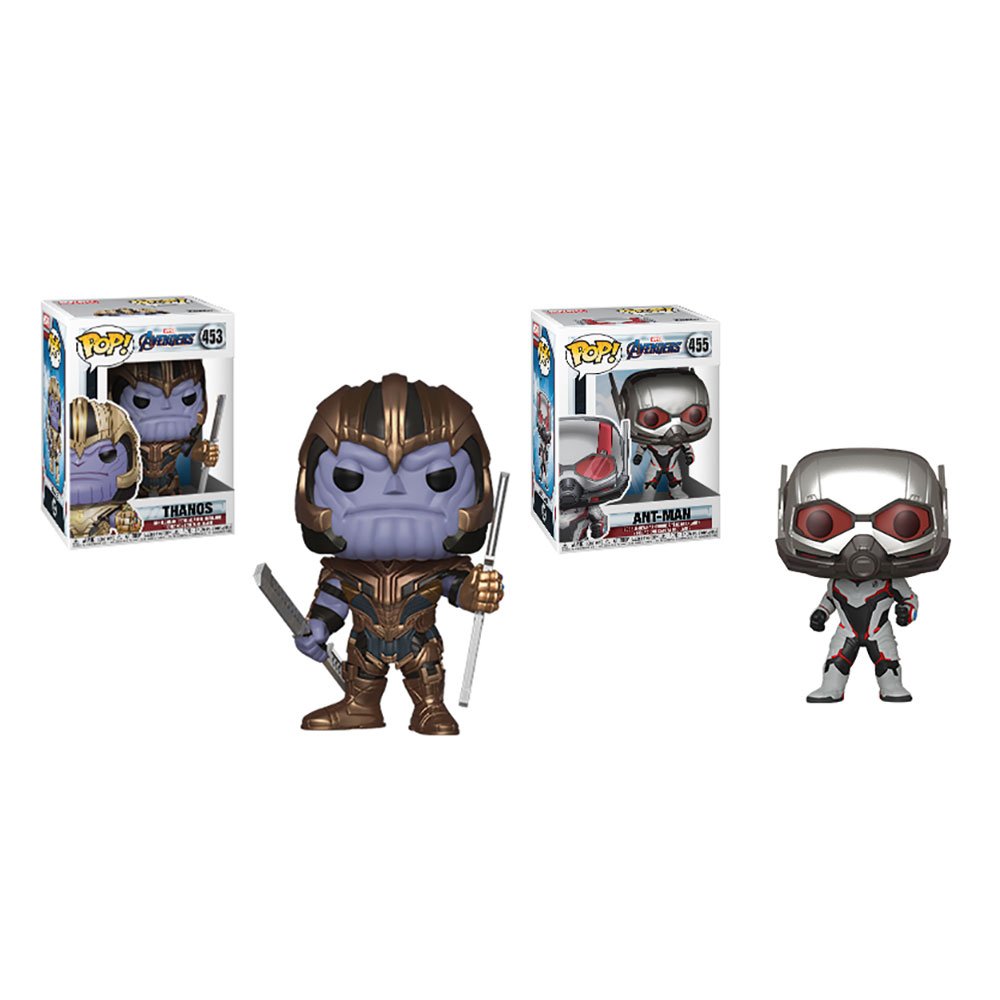 OriginalFunko's tweet image. RT &amp;amp; follow @OriginalFunko for a chance to win a Marvel's Avengers: Endgame Thanos and Ant-Man Pop! prize pack! #AvengersEndgame #Marvel