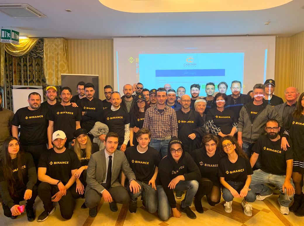 Binance tweet media