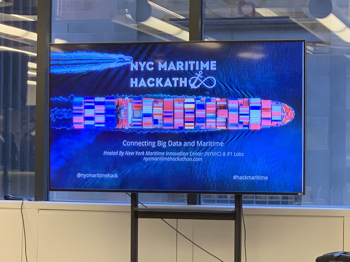 TheOceanExch's tweet photo. #hackmaritime #bigdata #AI #MachineLearning https://t.co/9t4Y9d4r1m