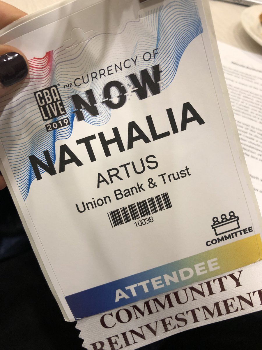 artuscommdev's tweet photo. Here we go! #CBAlive @ConsumerBankers #commdevatunion @WeBankAtUnion #communityreinvestment https://t.co/EnOCZPxKAk