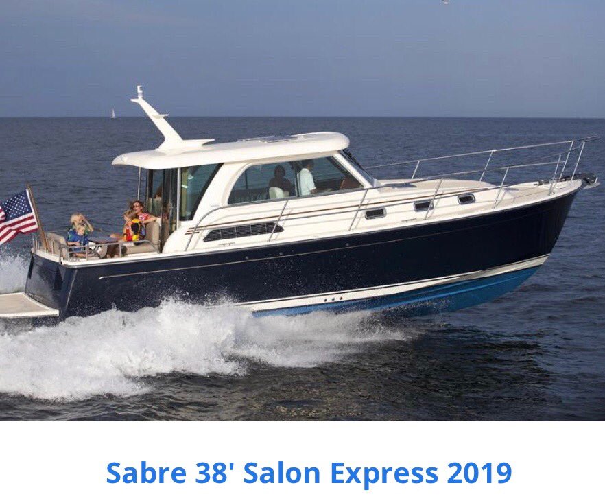 BrokerScottL's tweet photo. Sabre or Back Cove on your list? I’m at the display on Ramp 1. Dealers for both, here’s just a peek of some new models we have for imm delivery! Call Scott 508-361-4870 #pbboatshow #sabreyachts #backcoveyachts #bostonyacht https://t.co/xUzVjSdZgj