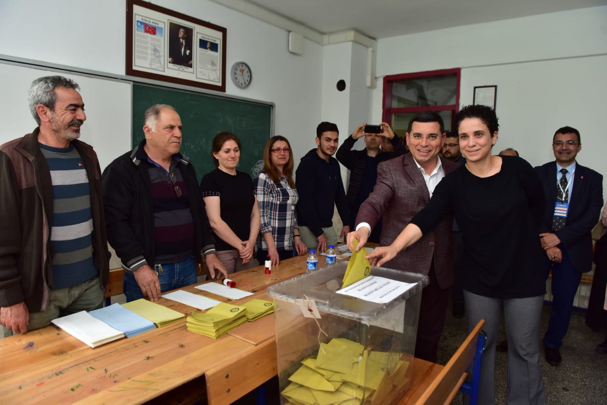 #Cumhurİttifakı Kepez Belediye Başkan Adayımız Hakan Tütüncü, 2019 Mahalli İdareler Seçimleri kapsamında oyunu kullandı. #SevdamızAntalya