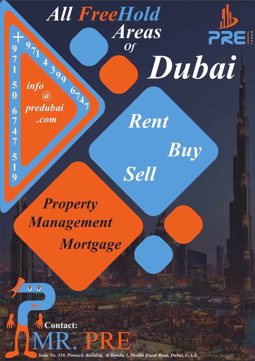 DubaiPre's tweet photo. Get An Expert Advice.
Serving the Clients From 23 Years.
#predubai #dubai #mydubai #expert #realestate #property #villas #apartment #investment #investor #offplan #offplanproperty #readyproperty #mortgage #propertymanagement #propertyindubai https://t.co/FWg58Cl8Xv